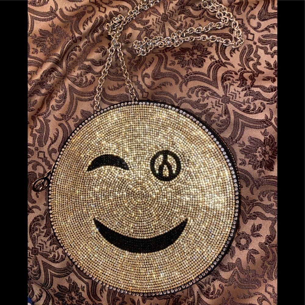 Brand new smiley face purse